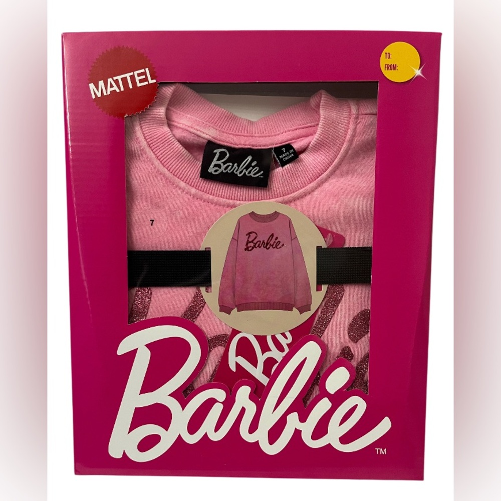 💕 NEW Barbie Sweatshirt (Girls Size 7)